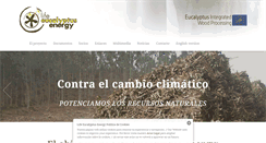 Desktop Screenshot of eucalyptusenergy.com